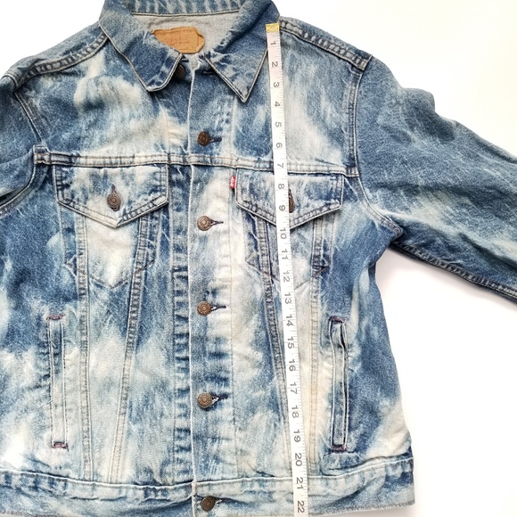 Levi's Trucker Jacket 80s Unicorn Rainbow Painted - Picture 5 of 8